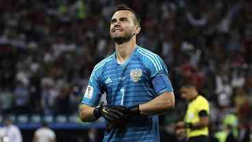 Igor Akinfeev anuncia que não voltará a atuar pela seleção russa