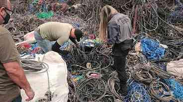 Operação combate receptação de materiais metálicos furtados